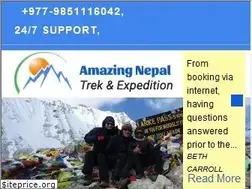 Sites similar to amazingnepaltrek.com