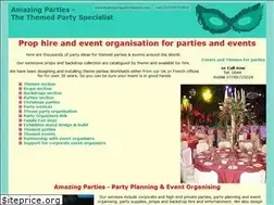 Sites similar to amazingpartythemes.com