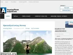 Sites similar to amazingplacesonearth.com