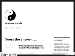 Sites similar to amazingworldstk.wordpress.com