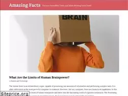 Sites similar to amazngfacts.com