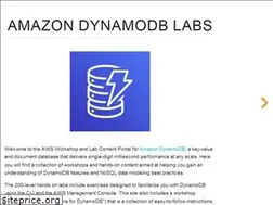 Sites similar to amazon-dynamodb-labs.com