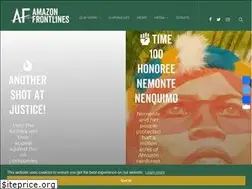 Sites similar to amazonfrontlines.org