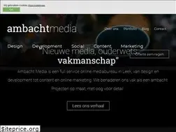 Sites similar to ambachtmedia.nl