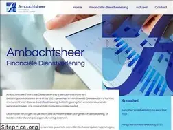 Sites similar to ambachtsheerfd.nl