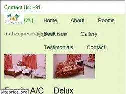 Sites similar to ambadyresort.in