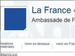 Sites similar to ambafrance-be.org