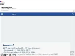Sites similar to ambafrance-bj.org