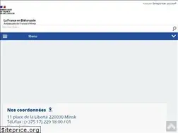 Sites similar to ambafrance-by.org