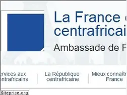 Sites similar to ambafrance-cf.org