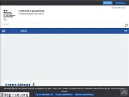 Sites similar to ambafrance-de.org