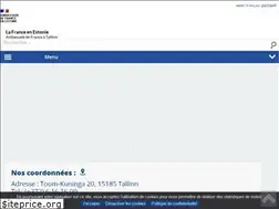 Sites similar to ambafrance-ee.org
