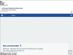 Sites similar to ambafrance-gn.org
