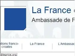 Sites similar to ambafrance-hr.org