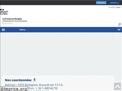 Sites similar to ambafrance-hu.org