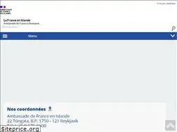 Sites similar to ambafrance-is.org