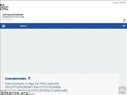 Sites similar to ambafrance-lv.org