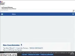 Sites similar to ambafrance-mc.org