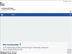 Sites similar to ambafrance-mm.org