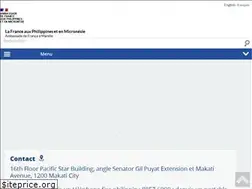 Sites similar to ambafrance-ph.org