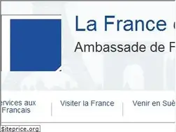 Sites similar to ambafrance-se.org