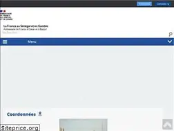 Sites similar to ambafrance-sn.org