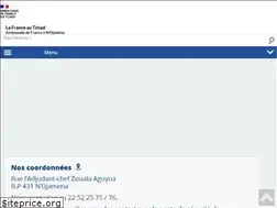 Sites similar to ambafrance-td.org