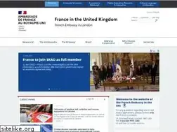 Sites similar to ambafrance-uk.org