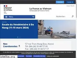 Sites similar to ambafrance-vn.org