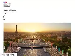 Sites similar to ambafrance-zm.org