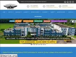 Sites similar to ambalacollege.com