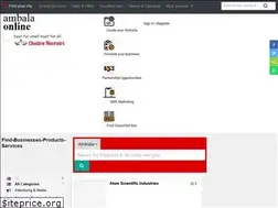 Sites similar to ambalaonline.in