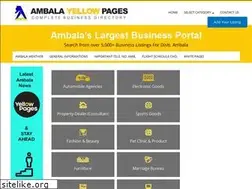 Sites similar to ambalayellowpages.com