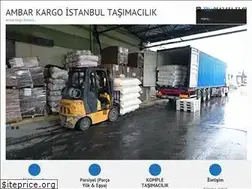 Sites similar to ambarkargoistanbul.com