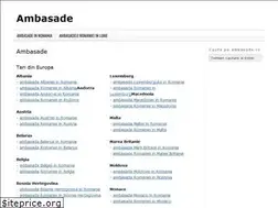 Sites similar to ambasade.ro