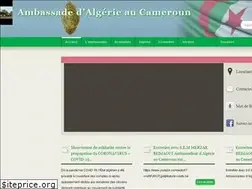 Sites similar to ambassade-algerie-cameroun.org