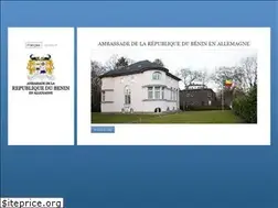 Sites similar to ambassade-benin.de