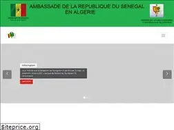 Sites similar to ambassadesenegal.dz