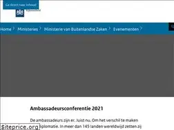 Sites similar to ambassadeursconferentie.nl
