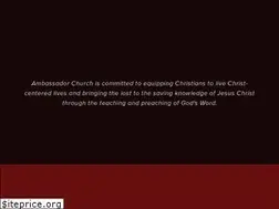 Sites similar to ambassador.church