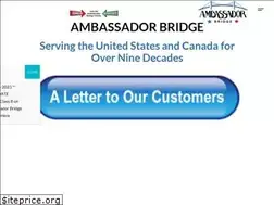 Sites similar to ambassadorbridge.com