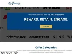 Sites similar to ambassadorcard.com.au