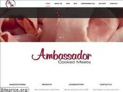 Sites similar to ambassadorcookedmeats.co.uk