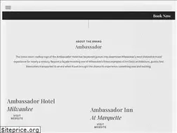 Sites similar to ambassadormilwaukee.com
