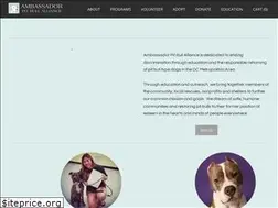 Sites similar to ambassadorpitbulls.org
