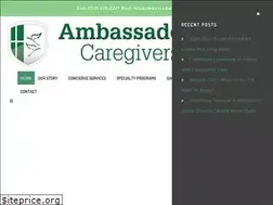 Sites similar to ambassadorscare.com