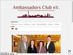 Sites similar to ambassadorsclub.de