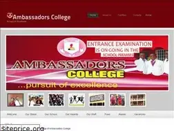 Sites similar to ambassadorscollege.com.ng