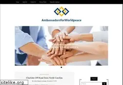 Sites similar to ambassadorsforworldpeace.org