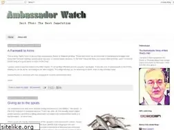 Sites similar to ambassadorwatch.blogspot.com